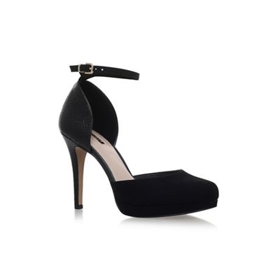 Black 'Anita' high heel sandals